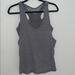 Lululemon Athletica Tops | Lululemon Gray Tank Top W/ Built In Bra (8) | Color: Gray | Size: 8