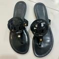 Tory Burch Shoes | Authentic Tory Burch Miller Original Sandal Size 10 Black | Color: Black | Size: 10