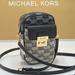 Michael Kors Bags | Michael Kors Sloan Editor Small Ns Top Zip Flap Packet Xbody Black Multi | Color: Black/Gold | Size: Small