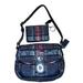 Coach Bags | Coach Tartan Plaid Poppy Penny Flap Demi Purse Black Red Shimmer W/ Card Holder | Color: Black/Red | Size: Is