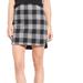 Madewell Skirts | Madewell Grey And Black Buffalo Check Skirt | Color: Black/Gray | Size: 8