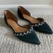 J. Crew Shoes | Jcrew Flats Sz 8 In Emerald Green | Color: Green | Size: 8