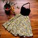Anthropologie Dresses | Anthropologie Cocktail Dress | Color: Black/Yellow | Size: 0