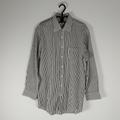 Burberry Shirts | Burberry's Of London Classic Stripe Dress Shirt 16 1/2" - 34" / 100% Cotton | Color: Gray/White | Size: 16.5