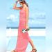 Victoria's Secret Dresses | Flash Sale Nwot Victoria’s Secret Ruched Tank Maxi Dress Color:Peach Size: S | Color: Orange/Pink | Size: S