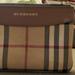 Burberry Bags | Burberry Zipper Wallet | Color: Brown/Cream | Size: Os