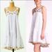 Anthropologie Dresses | Anthropologie Leifnotes Beaded Dress Size 2 Euc | Color: Gold/White | Size: 2