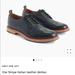 J. Crew Shoes | J. Crew Oar Stripe Italian Leather Derby’s | Color: Black | Size: 12