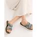 Free People Shoes | Free People X Teva Indio Carabiner Rope Slides | Color: Cream | Size: Various
