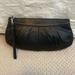 Coach Bags | Excellent Condition Coach Pleated Black Leather Wristlet Clutch Style Purse | Color: Black | Size: Os