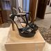 Michael Kors Shoes | Michael Kors Camilla T Strap | Color: Black | Size: 8