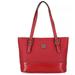 Giani Bernini Bags | Giani Bernini Saffiano Faux-Leather Croc Embossed Women's Tote Bag- Red | Color: Red | Size: Medium