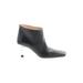 Paciotti By Midnight Ankle Boots: Black Solid Shoes - Women's Size 39.5 - Almond Toe