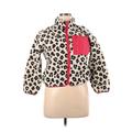 Old Navy Fleece Jacket: Pink Leopard Print Jackets & Outerwear - Women's Size X-Large