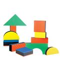 Edushape Jumbo Textured Blocks, 16-Piece