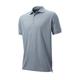 Wilson Staff Herren Golf-Poloshirt, WILSON STAFF AUTHENTIC POLO, Polyester, Grau, M