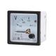 AC 99T1 Analog Voltmeter Analog Panel volt Meter voltage Tester charger doctor Voltimetro Diagnostic-tool 50V 100V 200V 450V (Color : AC 500V, Size : 48 * 48mm)