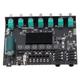 Bluetooth Digital Amplifier Module, DC12‑24V 2.1 Channel TPA3116D2 Chip Power Amplifier Board Multiple Function Support AUX USB Disk Sound Card Mic