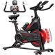 iPro Stationary Exercise Bike Indoor Cycling Infinite Resistance Spinning Bike Gym Machine Fitness Equipment for Home Training, Heart Rate Monitor, LCD Monitor, Pulse Sensor,Bidirectional Flywheel