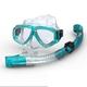 Dry Snorkel Set Snorkeling Gear Diving Equipment Dive Mask Snorkel Goggles Anti-Fog Mask Scuba Diving Freediving Spearfishing Swimming