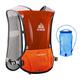 AONIJIE Hydration Backpack Vest, 5L Capacity with 1.5L Water Bladder, Multi-Pocket Design, Breathable and Lightweight, Pack for Outdoor Sports - Running, Cycling, Climbing and Hiking, Orange