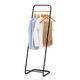 Cosaving Clothes Rail Freestanding Metal Clothes Racks Simple Garment Rail Small Clothes Racks Rail Compact Mobile Clothing Stand For Bedroom Tidy Rails Clothes L16xW16x H55 Inch Black……