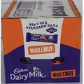 48 X 45g CADBURY DAIRY MILK STANDARD BARS WHOLE NUT CHOCOLATE FULL BOX, VERY LONG EXPIRY