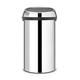 Brabantia Touch Bin Brilliant Steel, 60 L