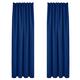 Deconovo Noise Reducing Thermal Insulated Curtains Blackout Curtains Pencil Pleat Curtains Curtains for Boys Living Room Blue W55 x L96 Inch 2 Panels