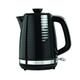 Daewoo Hive 1.7L Capacity Textured Body Kettle with Concealed Heeating Element, Power On Indicator and Removable Filter, Automatic and Manual Switch Off with Boil Dry Protection, 3000W Type G- Black