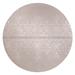 Pink 60" x 60" L Area Rug - KAVKA DESIGNS Wood Round 5' X 5' Area Rug 60.0 x 60.0 x 0.08 in Cotton | 60" W X 60" L | Wayfair