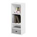 Latitude Run® 3-Tier Open Shelf Bookcase, Sonoma Oak Wood in White | 32" H x 12" W x 9"D | Wayfair 9167C8EE83EC4EEAABAA7004FDADF32B