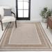 White 91 x 63 x 0.23 in Area Rug - Gracie Oaks Rectangle Kaliee Indoor/Outdoor Area Rug, Synthetic | 91 H x 63 W x 0.23 D in | Wayfair