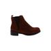 Dream Pairs Ankle Boots: Brown Shoes - Women's Size 8