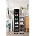 Drawer type magnetic shoe cabinet rack wall cabinet