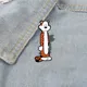 Naughty Tiger Enamel Pins Brooches Badges Lapel pin Creative Animal Pins For Clothes Backpack Pins
