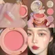 New 3 In 1 Matte Highlighter Blush Palette Pearly Blush Shiny Eyeshadow Multifunctional Face Makeup
