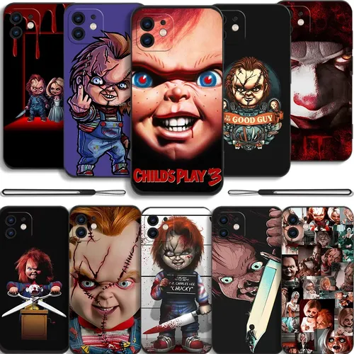 Horror Chucky Puppe Handy hülle für Samsung Galaxy S24 S23 S22 S21 S20 Ultra Plus Fe S10 4G S9 Note