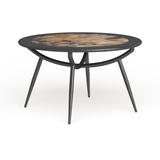 Grey Iron Industrial Coffee Table 17 x 30 x 30