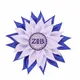 Mode Party Geschenke Angepasst Sonne Blume Corsage Dame Soror ZOB Zeichen College Club ZETA PHI BETA