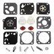 RB-29 Repair Kit Carburetor Diaphragm Gasket Set Check Valve Durable Membrane Parts Primer Bulb