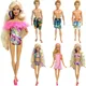Nk 1 pcs Badeanzüge für Barbie Puppe Puppenhaus Bade bekleidung Spielzeug Kleidung Strand hose für