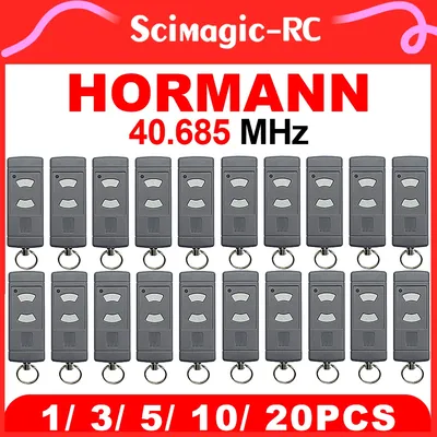1-20Morceaux. Hormann 40 mhz hs4 hsm4 hse2 hse4 télécommande de porte de garage. HORMANN 40.685MHz