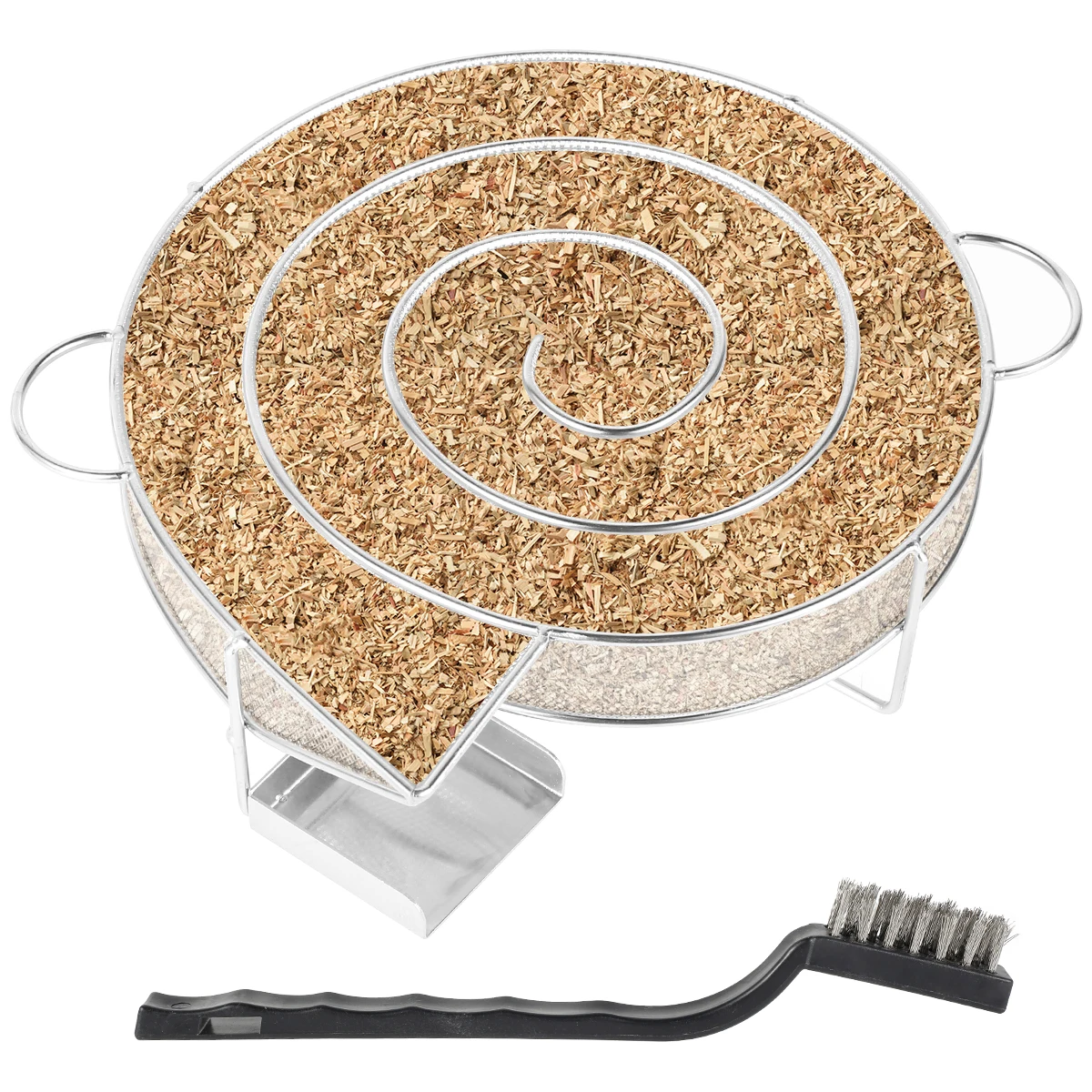 Kalter Rauchgenerator für BBQ-Grill oder Räucherofen, Holzstaub, heißes und kaltes Rauchen, Lachsfleisch, Verbrennen, Kochen, rostfreie Grillwerkzeuge Image