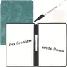 A5 Whiteboard Notebook tragbare Dry Erase Board Pu Cover lösch bare Handheld Whiteboard wieder