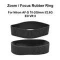 Objectif Zoom anneau en caoutchouc/mise au point pièce de rechange pour Nikon AF-S 70-200mm f/2.8G
