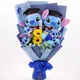 New soap flowers cartoon bouquets Stuff Animal Plush Toys Creative Valentine Graduation Gift