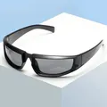 Y2K Men Sunglasses Cycling Sports Small Frame Sun Glasses Silver Black Women Sunglasses Sports