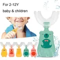 Brosse à dents en forme de U pour enfants brosse à dents pour bébé TeWindsor brosse en silicone