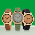 relogio masculino BOBO BIRD Watch Man Wood Quartz Analog Wristwatches Bamboo Wooden Causal Unisex